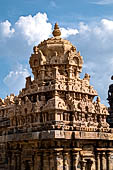 The great Chola temples of Tamil Nadu - The Airavatesvara temple of Darasuram. The shrine of Chandikesvara. 